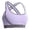 Purple, variant on Sports Bra Gym Bra Non-Wired Women's Bralette Comfortable Seamless Padded Full Cup Bustier Top for Sleep Nursing & Light Sports in Multiple Colors