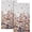 Autumn eucalyptus, variant on Leaves Floral Hand Towel 35.56 x 71.12cm Gray Green Bohemian Floral Absorbent Microfiber Soft Dishcloth Tea Towel for Home, Hotel, Gym, Laundry Room, Kitchen, Bathroom Decoration