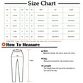 thumbnail image 3 of safuny Women's Yoga Legging Skinny Floor Pants Teen Holiday Solid Color Elastic Waist Trendy Trousers Casual Stretch Workout Streetwear Clearance Girls Dark Gray L, 3 of 6