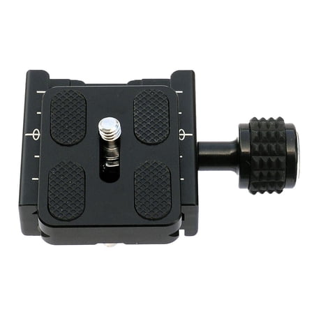 Wzmzjy Quick Release Plate 50mm+QR Mount Clamp Fits Arca Standard Tripod Ball Head Camera Tripod Quick Release Adapter Clamp