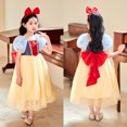 thumbnail image 4 of Girls Fairy Princess Dress Female Big Bow Halloween Costume, Little Girls 3-9Y, 4 of 7