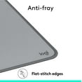 thumbnail image 6 of Logitech Desk Mat - Studio Series, Multifunctional Large Desk Pad, Extended Mouse Mat, Mid Gray, 6 of 8