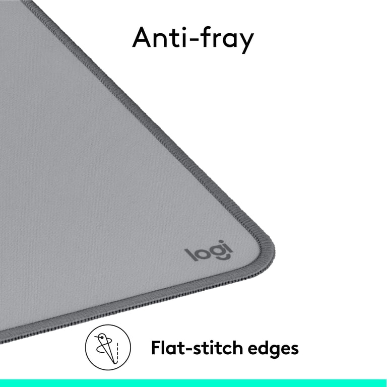 Logitech Studio Series Desk Mat, Mid Gray photo 6