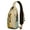 Black-138, variant on Cute Sushi Sling Backpack with Japanese Food and Foodie Prints – Lightweight Durable Polyester Bag with Ergonomic Fit, Secure Zippers, Partitioned Compartments, Perfect for Sushi Parties a