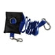 thumbnail image 1 of Cuerda de compañero de buceo Cinturón de buceo de nailon duradero con herrajes de acero inoxidable Bolsa de almacenamiento de color visible para facilitar su transporte Adecuado para Azul, 1 of 9