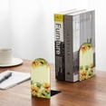 thumbnail image 5 of Pofeuu Sunflowers On A Yellow Background Print Large Bookend Hold Heavy Books- Wood Bookends for Heavy Books Heavy Duty Book Ends Wood Bookends for Office Desk Non-Skid, 5 of 7