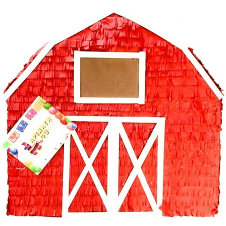apinata4u 2-d farm house pinata