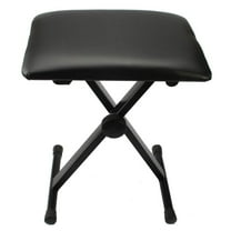 Likegreen Piano Bench Music Stool Foldable Desk for Home Stage Black