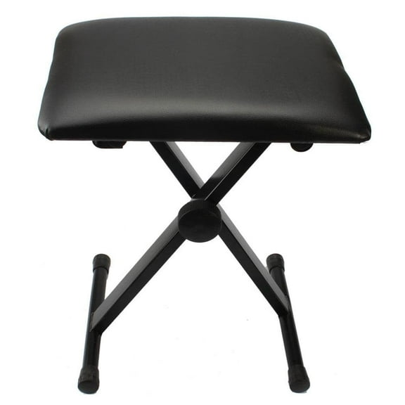 Likegreen Piano Bench Music Stool Foldable Desk for Home Stage Black