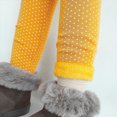 thumbnail image 6 of Gibobby Kids Girls Leggings Footless Cotton Skinny Thin Leggings Toddler Girls Solid Stretch Trousers Tights(6-7 Years,Yellow), 6 of 6