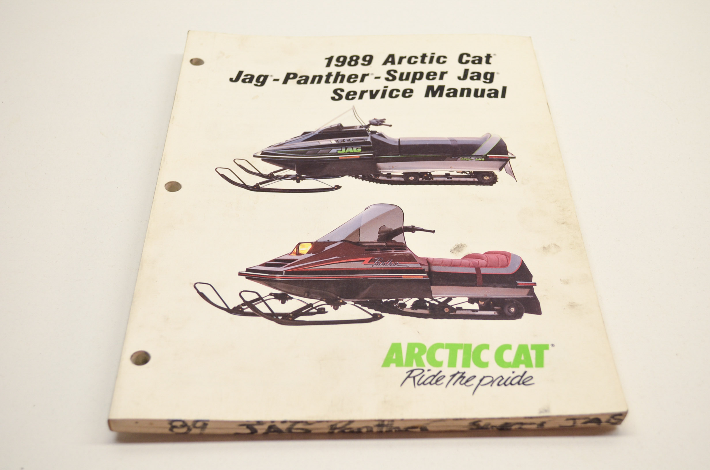 Arctic Cat 2254-496 1989 Jag-Panther-Super Jag Service Manual QTY 1