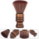 thumbnail image 3 of Cepillo profesional para el cuello de barbero con cerdas de fibra suave y mango ergonómico de madera., 3 of 5