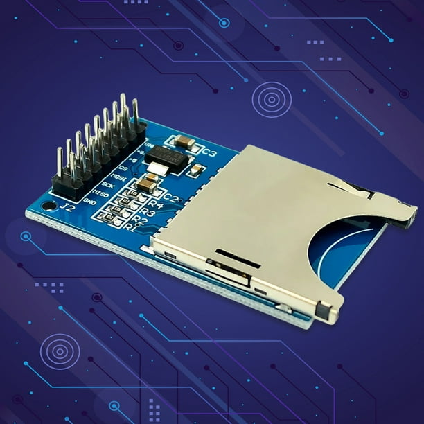 Tarjeta Micro SD TF 5V 3.3V Módulo de protección de memoria para Arduino DIY Kit (módulo SD)