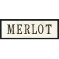 thumbnail image 2 of Fabiano, Marco 14x7 Gold Ornate Wood Framed with Double Matting Museum Art Print Titled - Merlot, 2 of 4