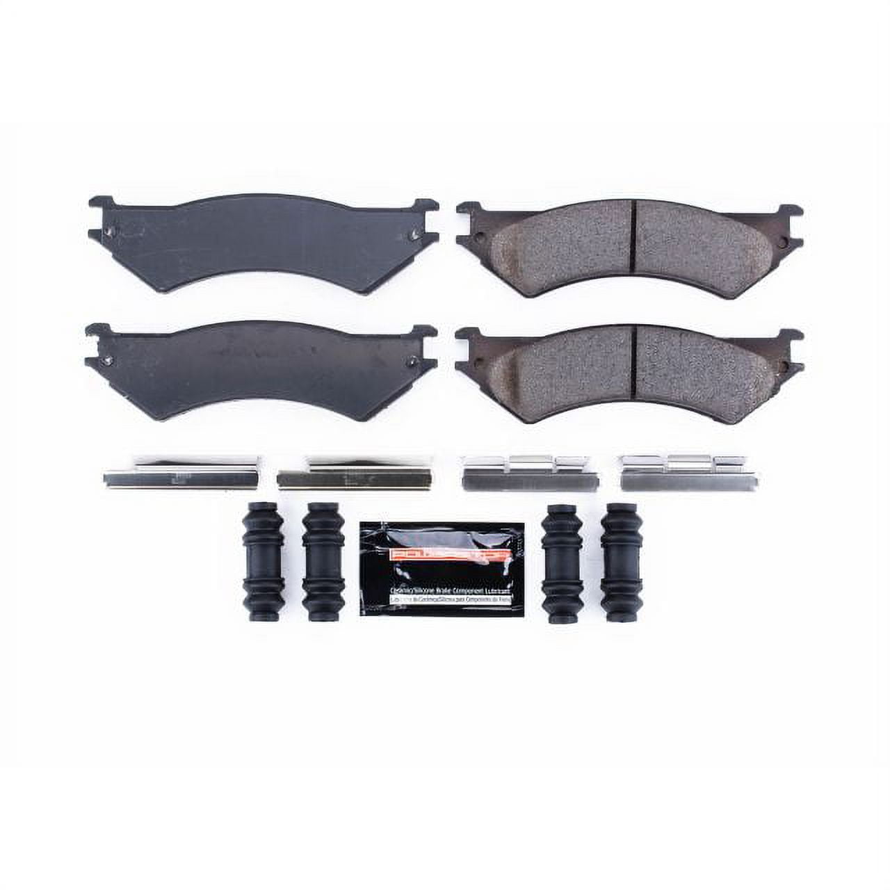 Power Stop Rear Z23 Evolution Carbon-Fiber Ceramic Brake Pads Z23-802
