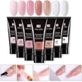 thumbnail image 4 of Extension Gel Nail Kit - Nail Enhancement Gel 7 Colors Pink Nude All In One Kit, 4 of 6