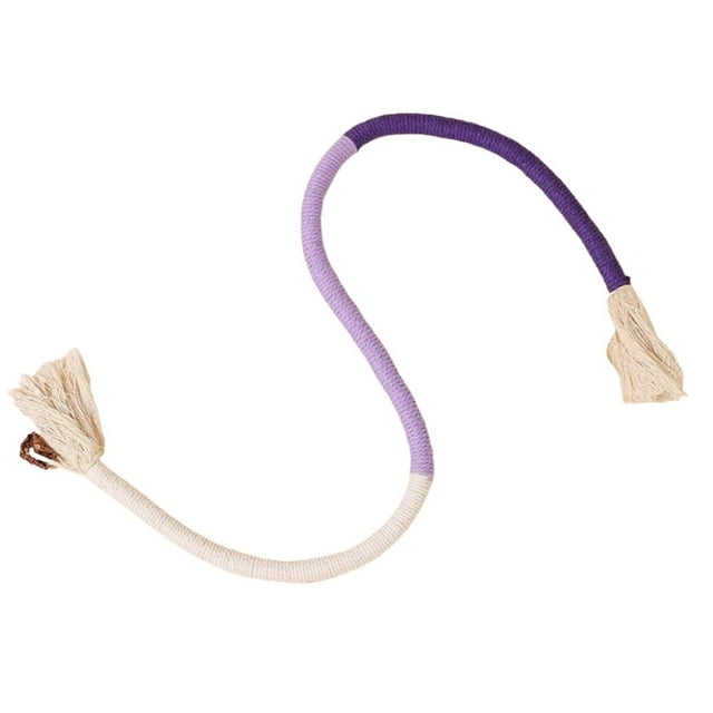 Cat Chew Resistant Rope Toy - Orange, Purple, Red - 70cm