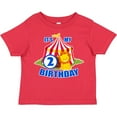 thumbnail image 3 of Inktastic Its My Birthday Circus Tent with Lion 2 Years Old Boys or Girls Toddler T-Shirt, 3 of 5