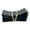 Clear with Black Text, variant on 66 x 25 mm BLACK Perforated Shrink Band for Growler Bottles, Pharmaceutical Bottles, Gallon Jugs, Honey Bottles, and More. Fits 1 1/4" to 1 1/2" Diameter - Pack of 250
