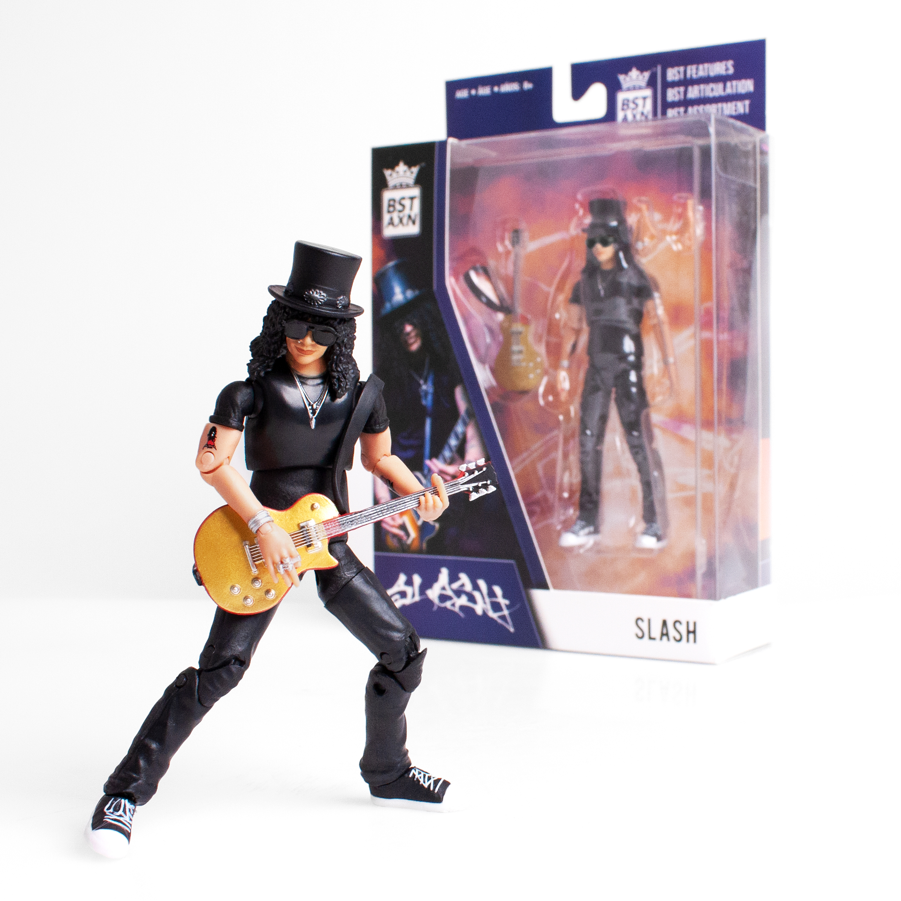 Guns N Roses Slash - The Loyal Subjects BST AXN 5" Action Figure - image 5 of 5