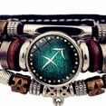 thumbnail image 7 of YongCo 12 Constellations Multilayered Handchain Zodiacs Leather Beaded Bracelet Jewelry, 7 of 7