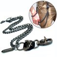thumbnail image 1 of Men Pant Chain Skeleton Head Metal Punk Style Trousers Chain Belt Chain, 1 of 10