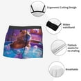 thumbnail image 3 of Bingfone Capybara Bathbuck Fun pour Hommes - Boxeurs Extensibles Décontractés - Très Grand, 3 of 5
