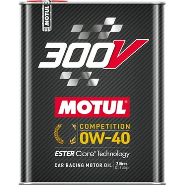 Motul 110857 2 Liter 300V Competition 0W40 Racing Motor Oil
