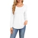 thumbnail image 3 of Suéteres Plisados de Larga para Mujer, Blusas Casuales y Elegantes de Cuello Redondo, Camisas Holgadas, Ropa de Otoño. S, 3 of 8