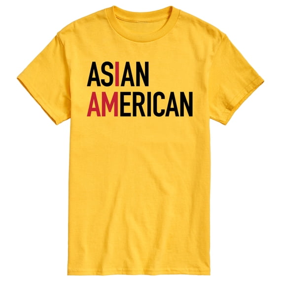 Instant Message - I Am Asian American - Men's Short Sleeve Graphic T-Shirt