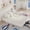 White, variant on Floor Bed, Low-Profile Bed Frame, Twin Size Bed with Integrated High Safety Barrier and Door, Solid Pine Wood Construction, for Home Use, Natural Wood