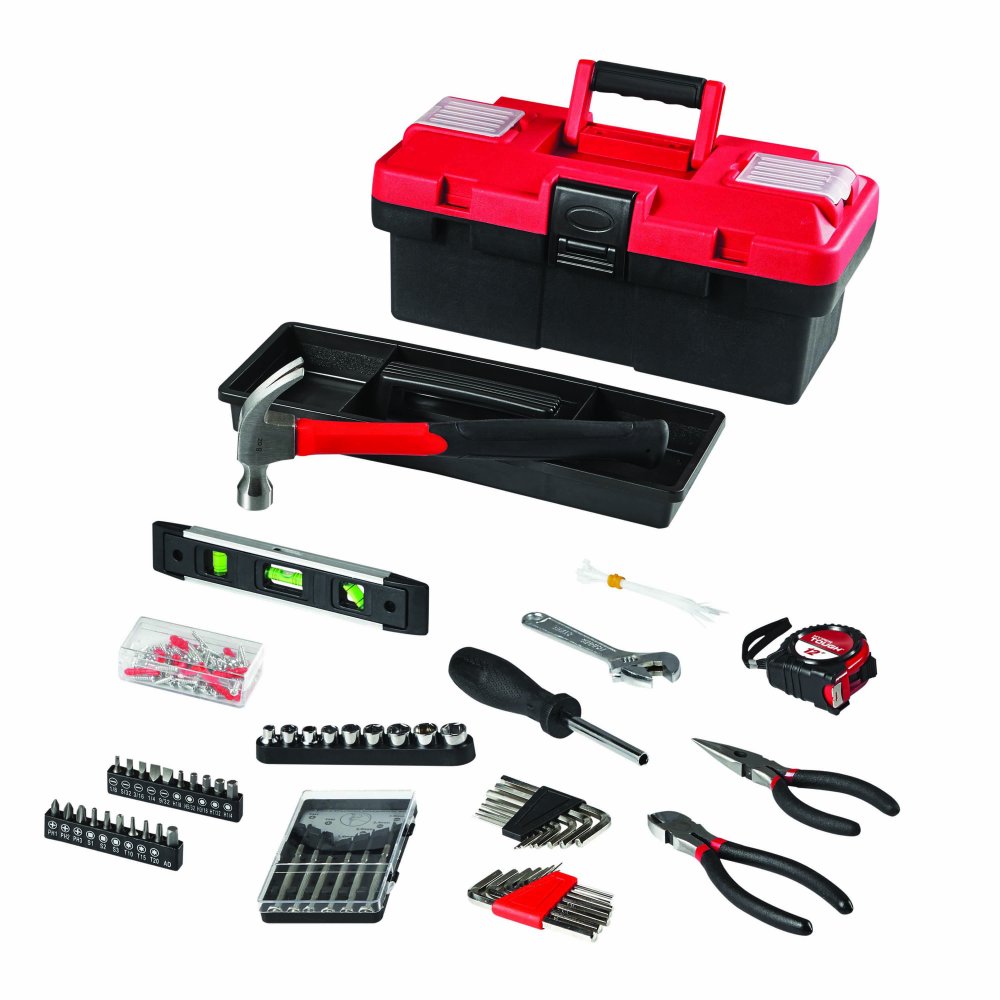 Hyper Tough 160Piece Toolbox Set for Home and Auto
