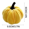 thumbnail image 6 of Qocolcyl Fabric Artificial Pumpkins, Cloth Fake Pumpkins for Halloween Thanksgiving Decor, Soft Cloth Pumpkins , Fall Decorations, Indoor Covered Outdoor Home Table Mantel Cabinet Party Decor, 6 of 7