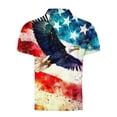 thumbnail image 4 of Chemises Décontractées à Manches Longues pour Hommes, Hauts Boutonnés Imprimés avec Col Rabattu, T-Shirts de Mode en Polyester pour Usage Quotidien, Extérieur, Sport, Maison, 4 of 5