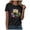 Black, variant on HCNTES Mardi Gras Shirt for Women Mardi Gras Outfit Carnival Tshirt Fat Tuesday Party Tee New Orleans Party Short Sleeve(Size:XL)