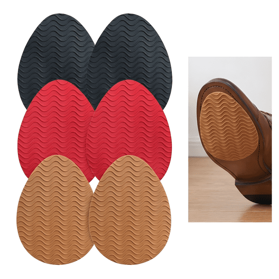 ROSEXIXI Stay Safe and Steady with Non-Slip shoe Pads for High Heels and Shoes,3 Pairs of Shoe Grips on Bottom,Shoe Sole Protector