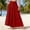 Red, variant on Tqcoqu Women's High Waist Flowy Maxi Skirt Pleated Casual Long Skirt with Pockets,Gray,Women's S-XXL