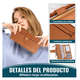 thumbnail image 2 of Cartera Larga De Cuero Para Mujer Lab.G, Marrón, 2 of 5