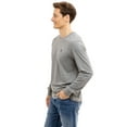 thumbnail image 2 of U.S. Polo Assn. Men's Cotton Crewneck Tee with Long Sleeves, Sizes S-XL, 2 of 4