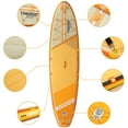 thumbnail image 2 of THURSO SURF Inflatable Stand Up Paddle Board All-around SUP Waterwalker 126 10'6×31''×6'' Deluxe Package | Carbon Shaft Paddle | Roller Backpack | Dual Chamber Pump | Coiled Leash (Tangerine), 2 of 5