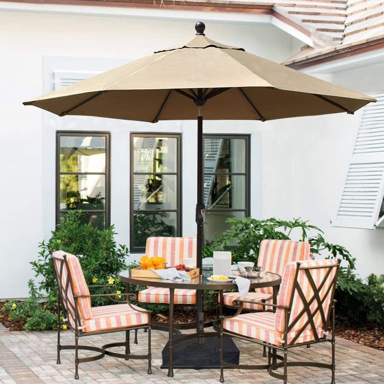 eliteshade patio market portable umbrella base pole holder EliteShade Up to 160 lbs Square Umbrella Base Steel Plate Stand Market  Patio Outdoor Heavy Duty Umbrella Holder, Bonus 18.5