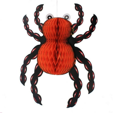 

Halloween Honeycomb Decoration | Realistic Honeycomb Centerpieces with Spiders Bats Ghosts | Home Decors Honeycomb Pendant for Wall Tree Balcony