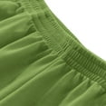 thumbnail image 4 of MIUOWANP Oversize Women's Shorts with Pockets Lightweight Relaxed Fit Sports and Casual Short Shorts Size XL(10)Green, 4 of 8