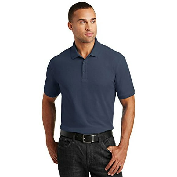 Port Authority &#174;  Core Classic Pique Polo. K100 S River Blue Navy