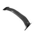 thumbnail image 6 of Ikon Motorsports Trunk Spoiler Compatible With 2023-2025 Honda Civic Type R, Carbon Fiber Highkick Rear Deck Lid Boot Wing Tail Trim, 6 of 8