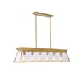 thumbnail image 7 of AC11854BK-Artcraft Lighting-Lucian - 6 Light Island-10 Inches Tall and 10 Inches Wide-Black/Brushed Brass Finish, 7 of 7