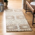 thumbnail image 3 of SAFAVIEH Wyndham Ainsley Abstract Floral Wool Area Rug, Natural/Multi, 6' x 9', 3 of 5