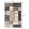 thumbnail image 2 of 7â€™ x 9â€™ Beige Modern Blocks Area Rug, 2 of 7