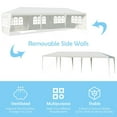thumbnail image 3 of Topcobe 10 x 30 Feet Canopy Tent with 5 Removable Sidewalls for Party Wedding BBQ Events, 3 of 10