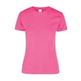 thumbnail image 1 of Playera Peso Completo para Dama, Color Fucsia, 100% Algodón, 1 of 3